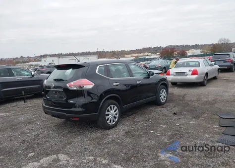 2015 Nissan Rogue S из США, поврежденный, VIN 5N1AT2MV6FC768050